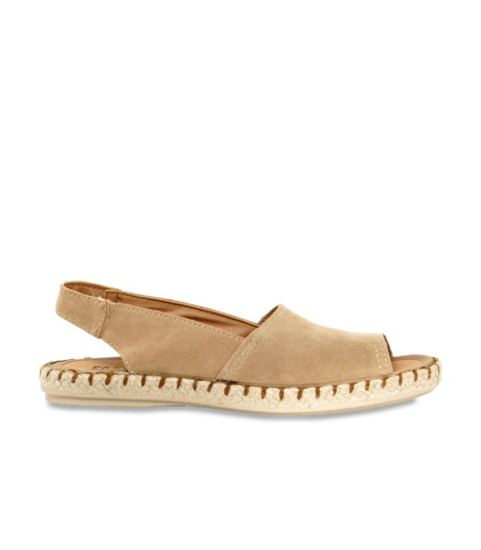 SANDALIA DE YUTE Y SERRAJE MUJER ESCOOLERS CADAQUÉS ESO65150 - 1