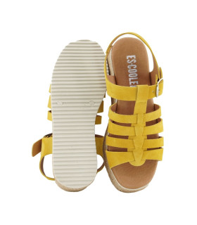 SANDALIA ROMANA PLATAFORMA MUJER ESCOOLERS VESTA EF430 - 3