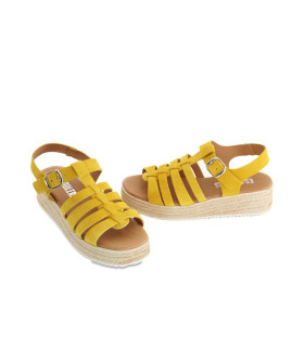 SANDALIA ROMANA PLATAFORMA MUJER ESCOOLERS VESTA EF430 - 5
